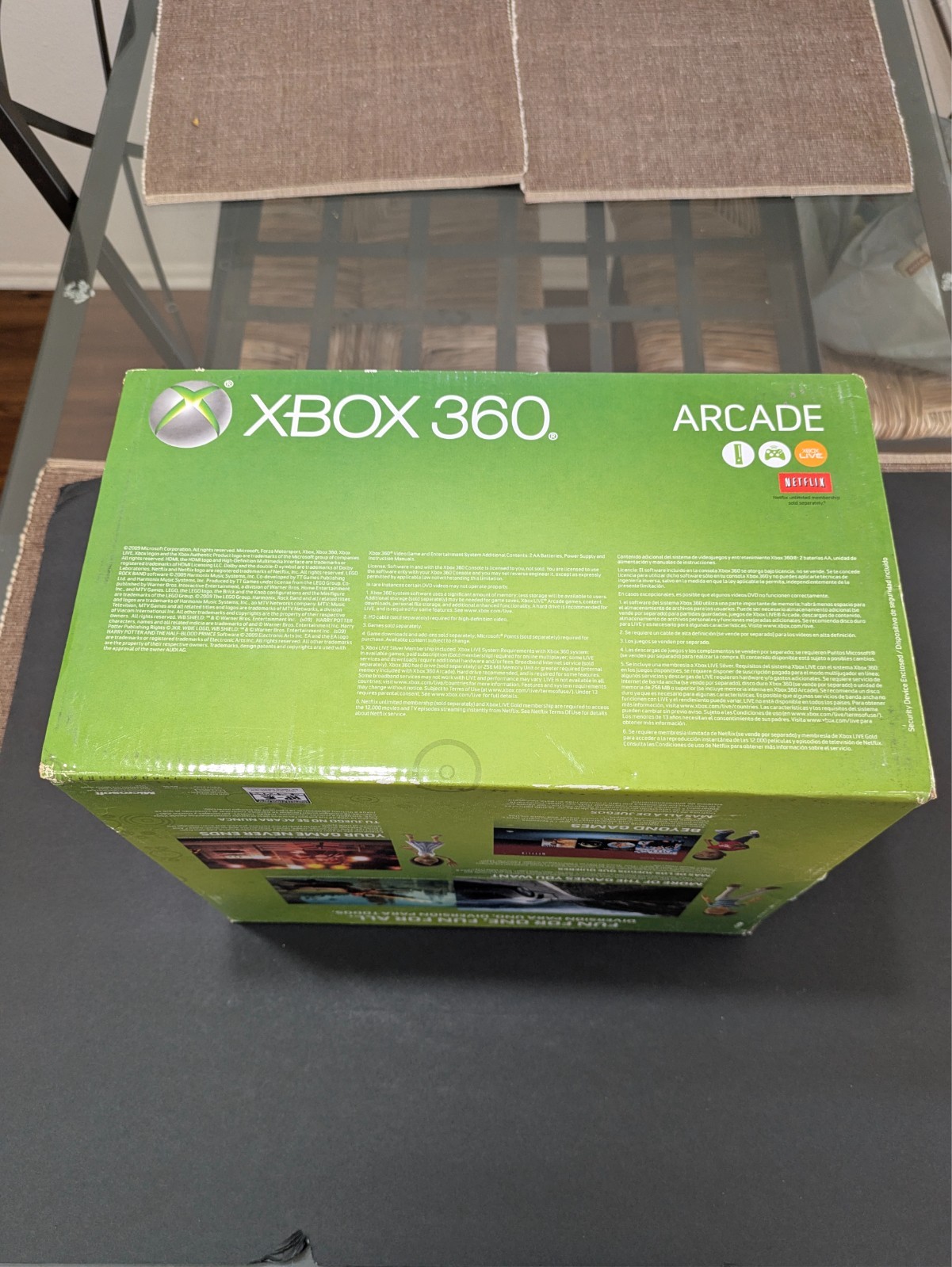 Microsoft Xbox 360 Arcade – FACTORY SEALED NIB Never Opened 256mb collector item