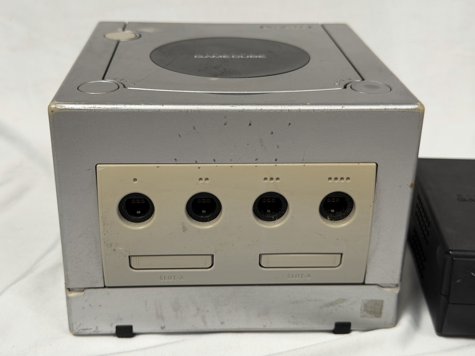 Nintendo GameCube Console Platinum Silver Console w/ Controller DOL-101