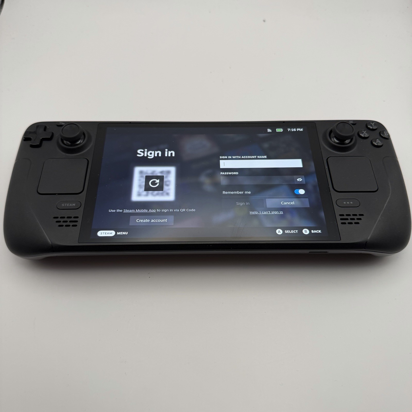 Valve Steam Deck OLED 1TB Great Condition Charger & Case