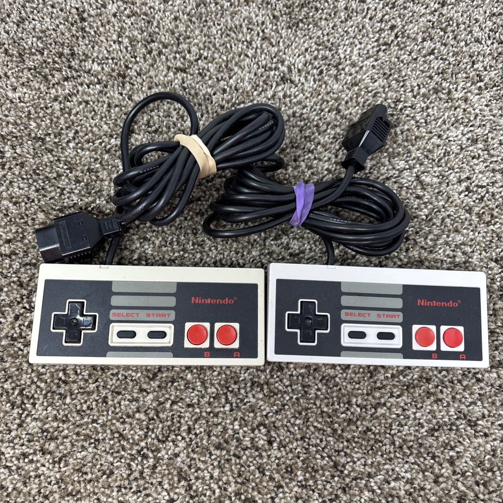 1985 Original NES Nintendo System Console + New 72 Pin Authentic Tested Bundle