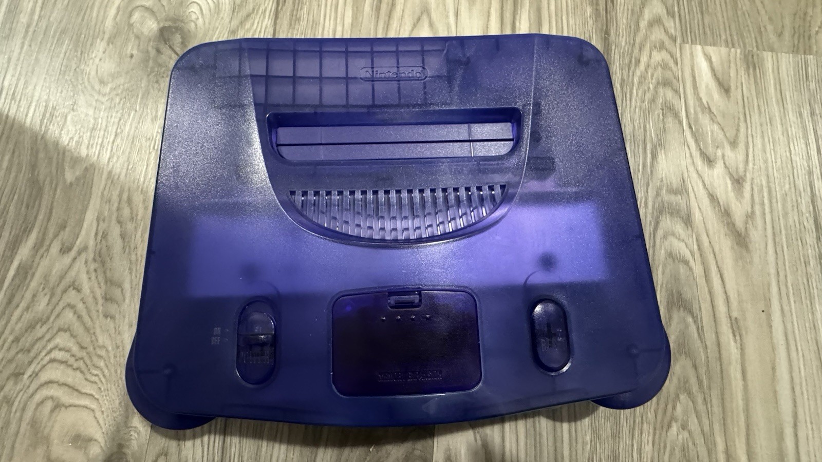 Nintendo 64 Midnight Blue Console system N64