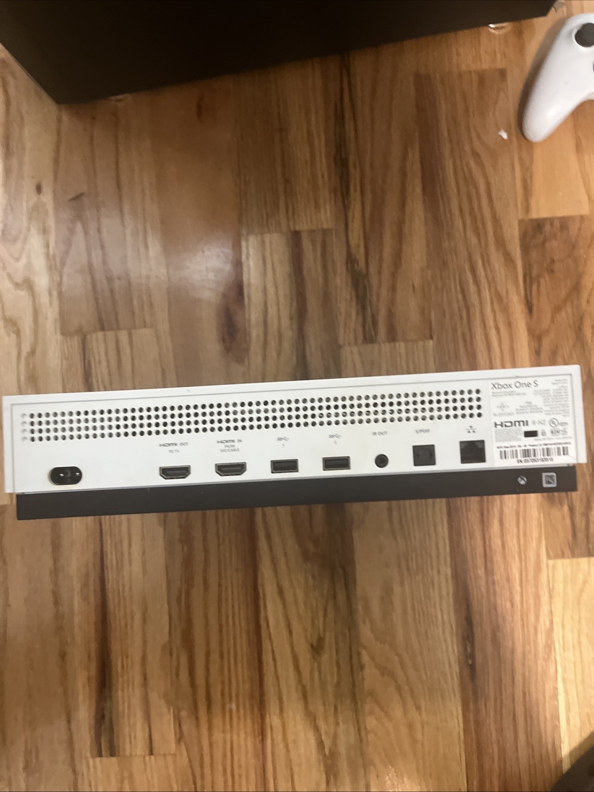 Microsoft Xbox One S yes the xbox work i will be selling it for 150 the games
