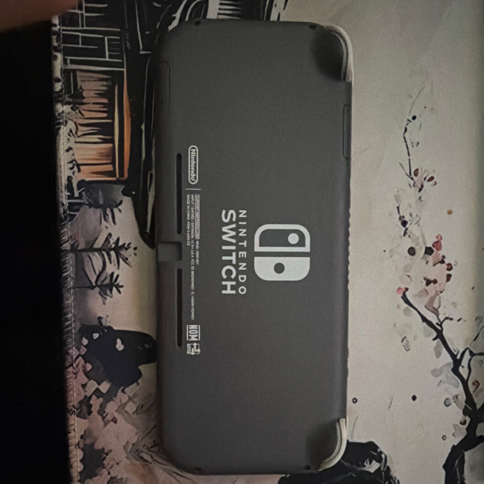 Nintendo Switch Lite Gray Handheld Wi-Fi Console USB-C Headphone Jack