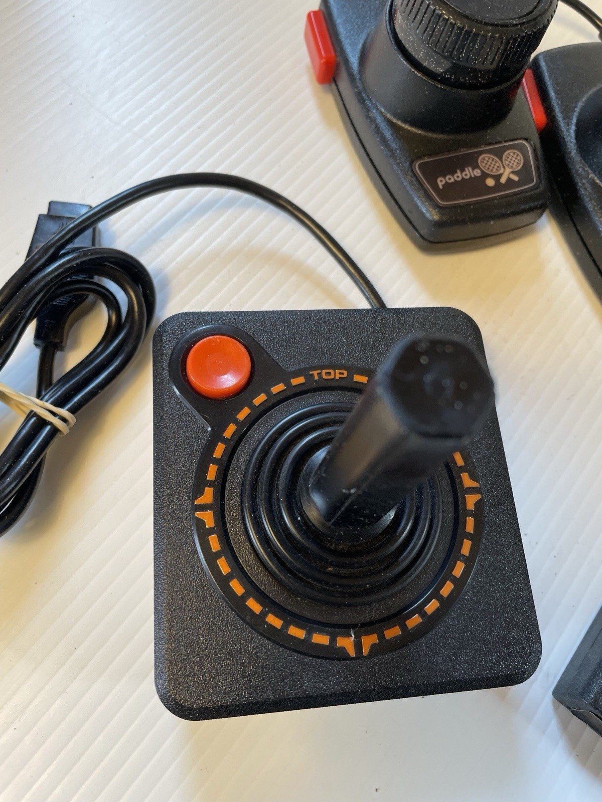 Atari 2600 6 Switch Game Console 6 Games No Power Cable Paddles Untested/Parts