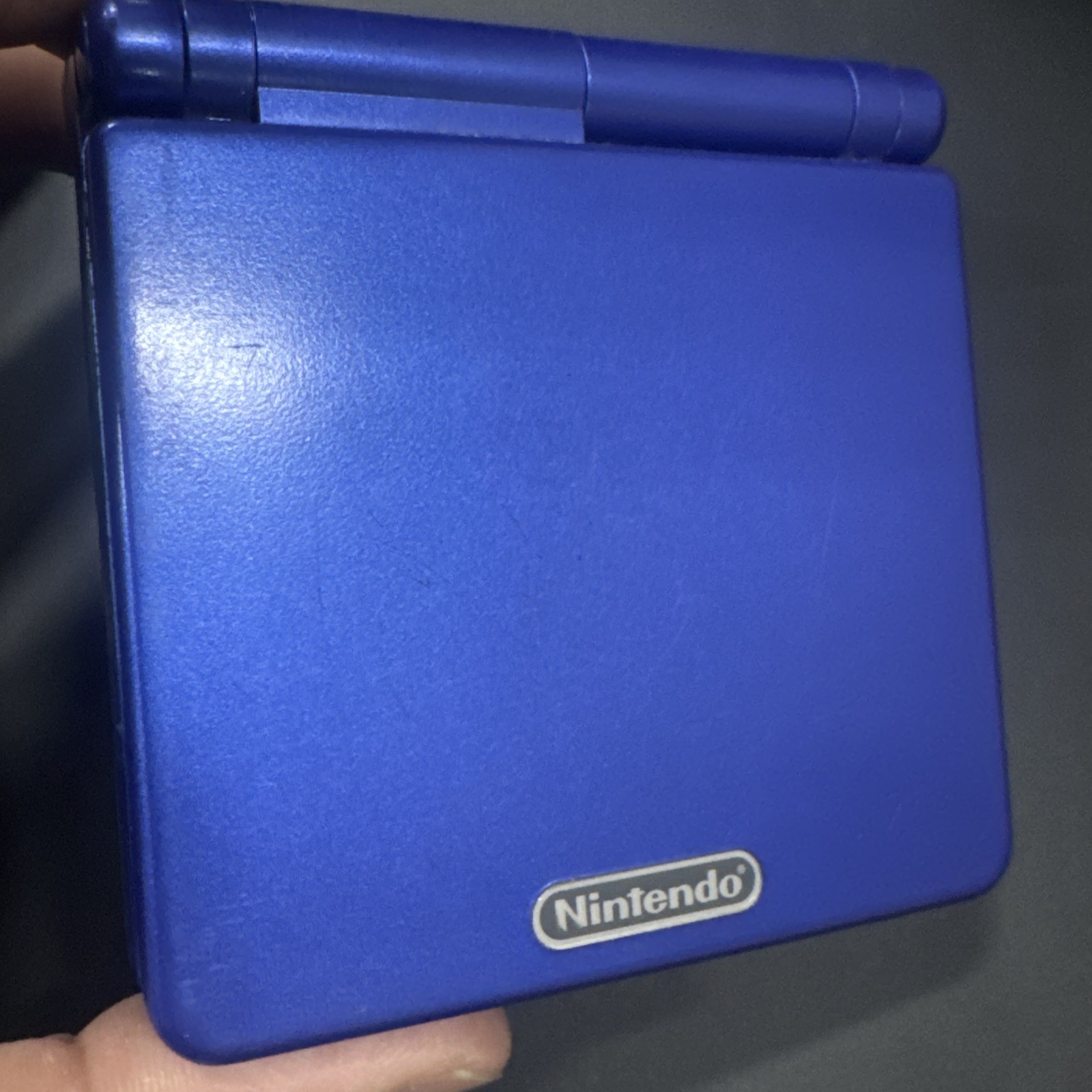 Nintendo Game Boy Advance SP Console – Cobalt Blue – Tested W/ Charger Clean