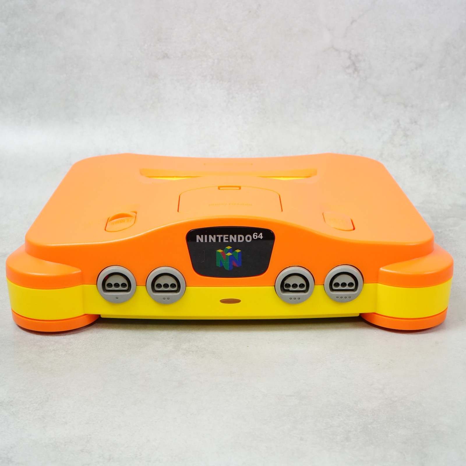 Nintendo 64 N64 HDMI MOD Orange Yellow Replacement Shell Console NUS-001 TESTED