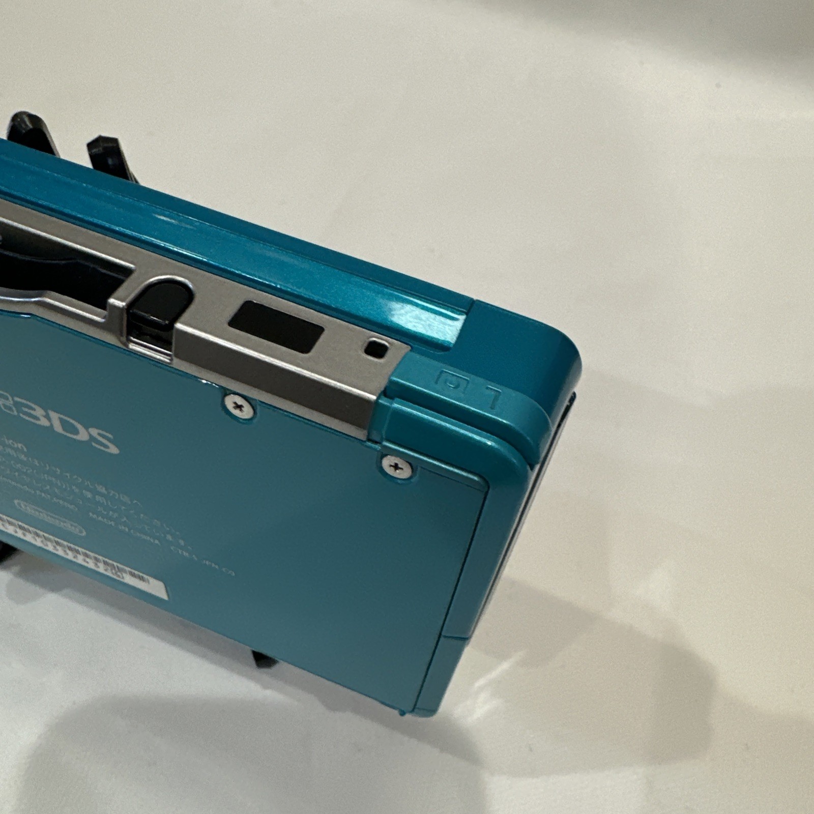 *TESTED* JAPANESE Nintendo 3DS Aqua Blue Console Complete In Box CIB #G68