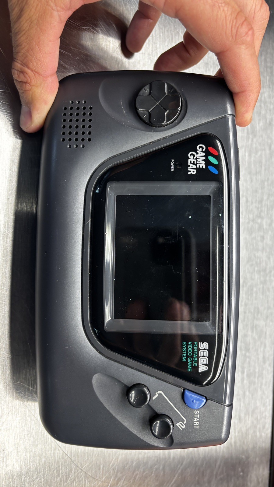 Sega Game Gear Handheld Console for parts or repair