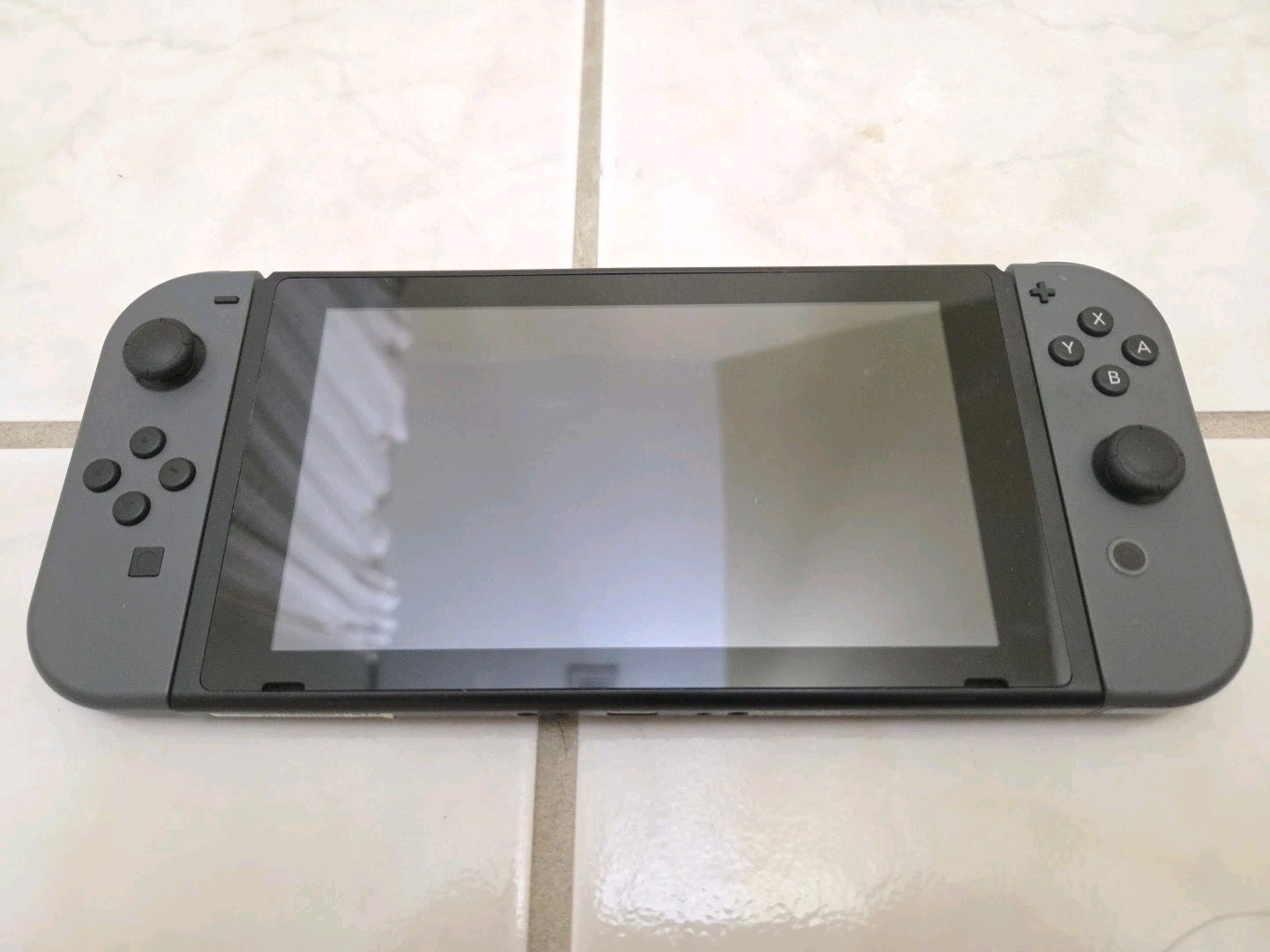 Nintendo Switch HAC-001 + Power Cable, Dock, Nitro Deck, & 256 GB Micro SD