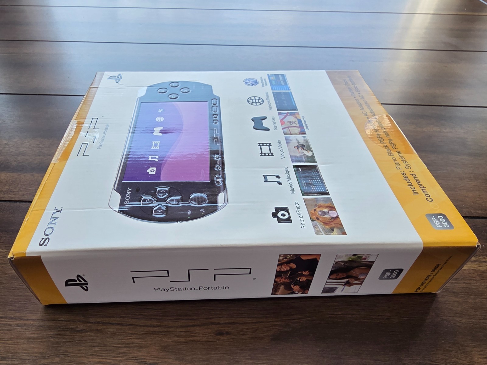 NEW SEALED Sony PlayStation Portable PSP Black Console PSP 3000 RARE USA System