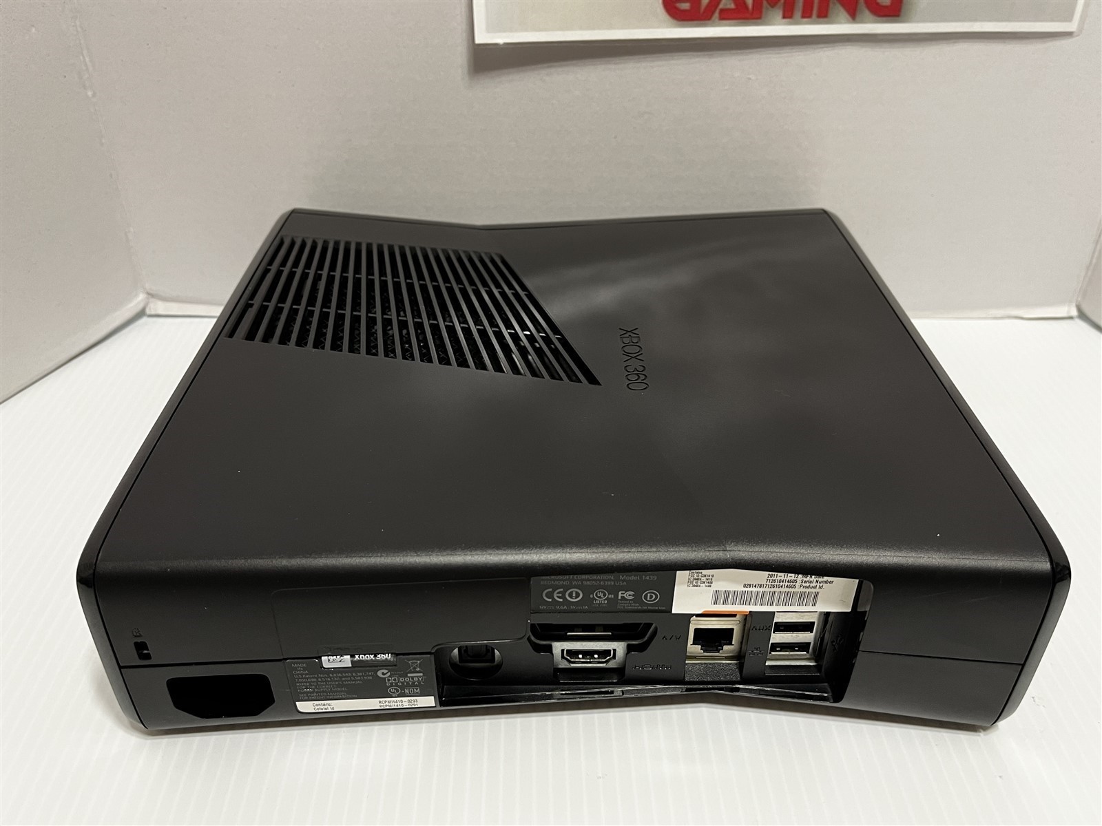 Xbox 360 S Slim 1439 320GB Bundle with Controller – Fully Refurbished -Fast Ship