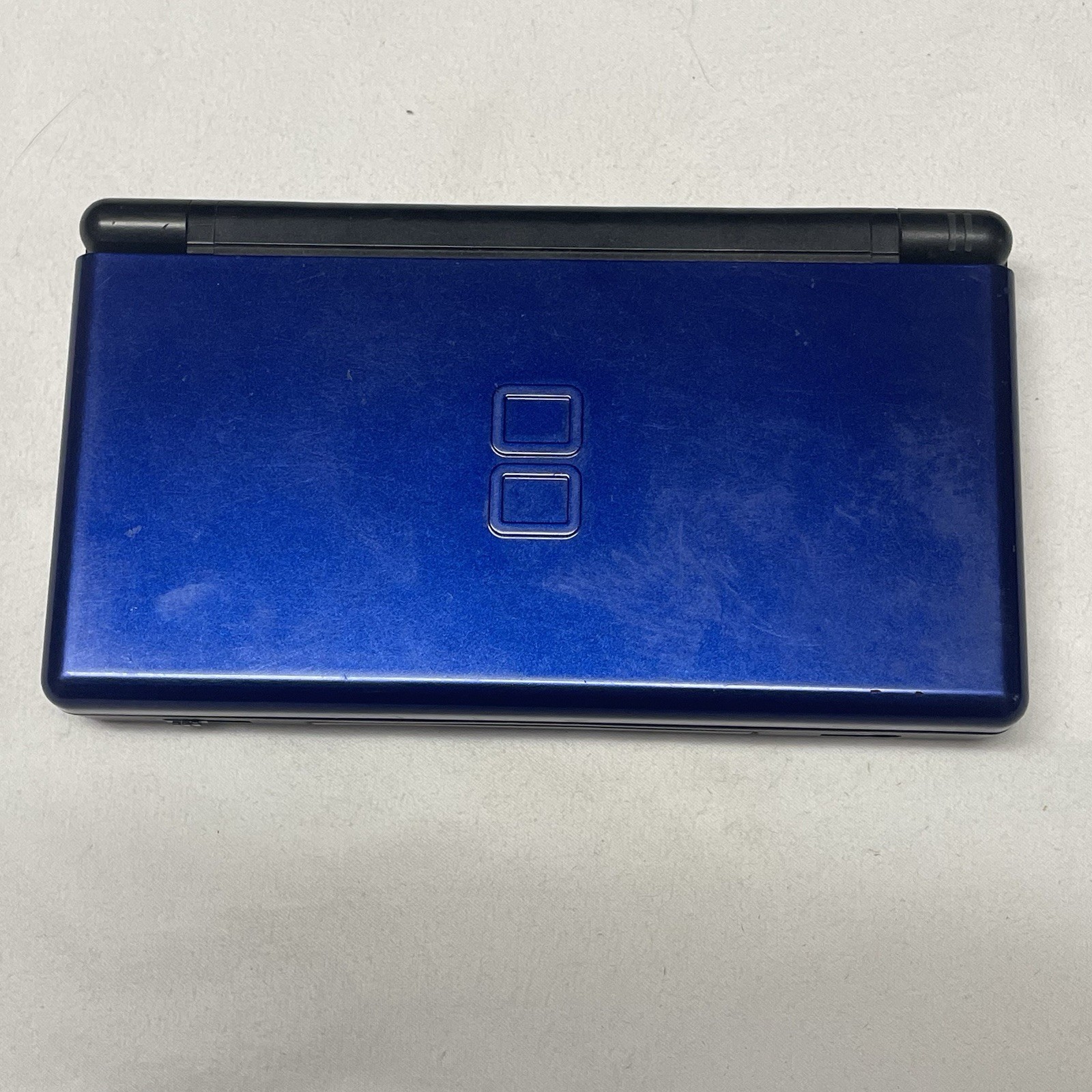 Nintendo DS Lite USG-001 Blue Dual Screen Headphone Jack Handheld System