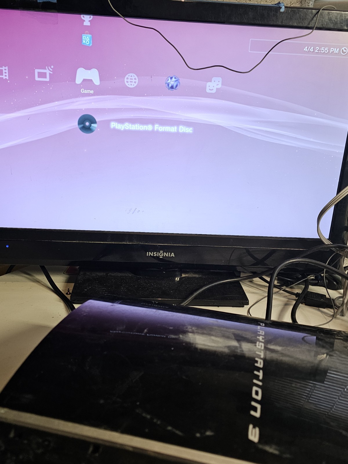Original Fat PS3 CECHK01 80GB Console ONLY – Tested Working – Damaged Frame/Vent