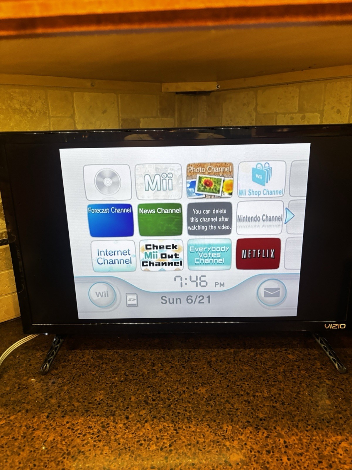 Nintendo Wii Console RVL-001 Black No cordless remote included