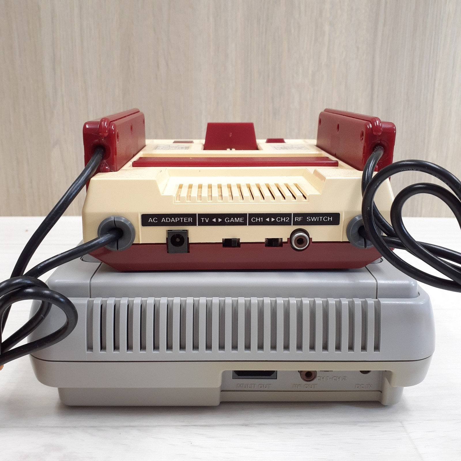 Nintendo Japanese Famicom & Super Famicom Console Bundle Super Mario Donkey Kong