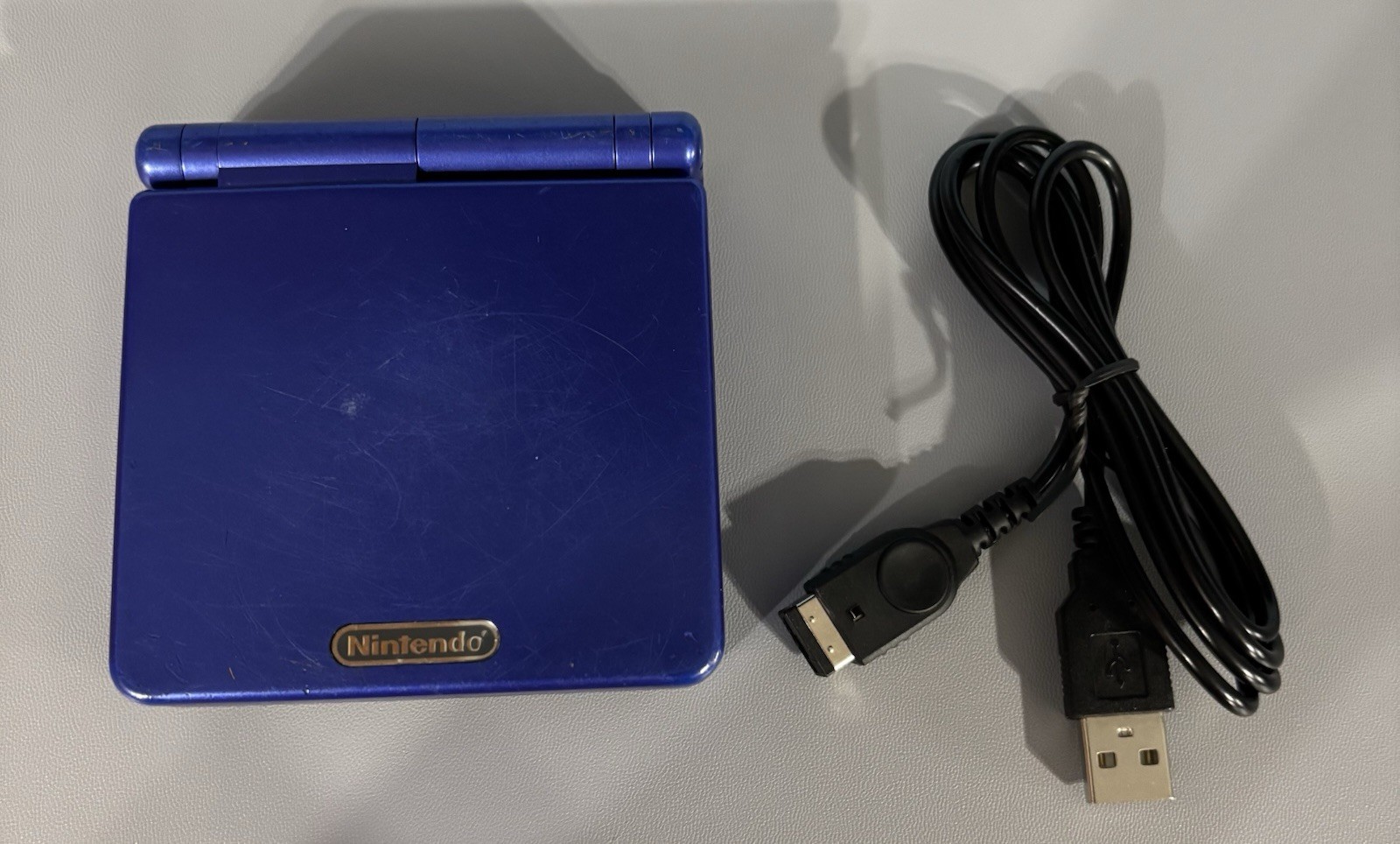 Gameboy Advance Console Cobalt Blue With Charger (GAME NOT INCLUDED)