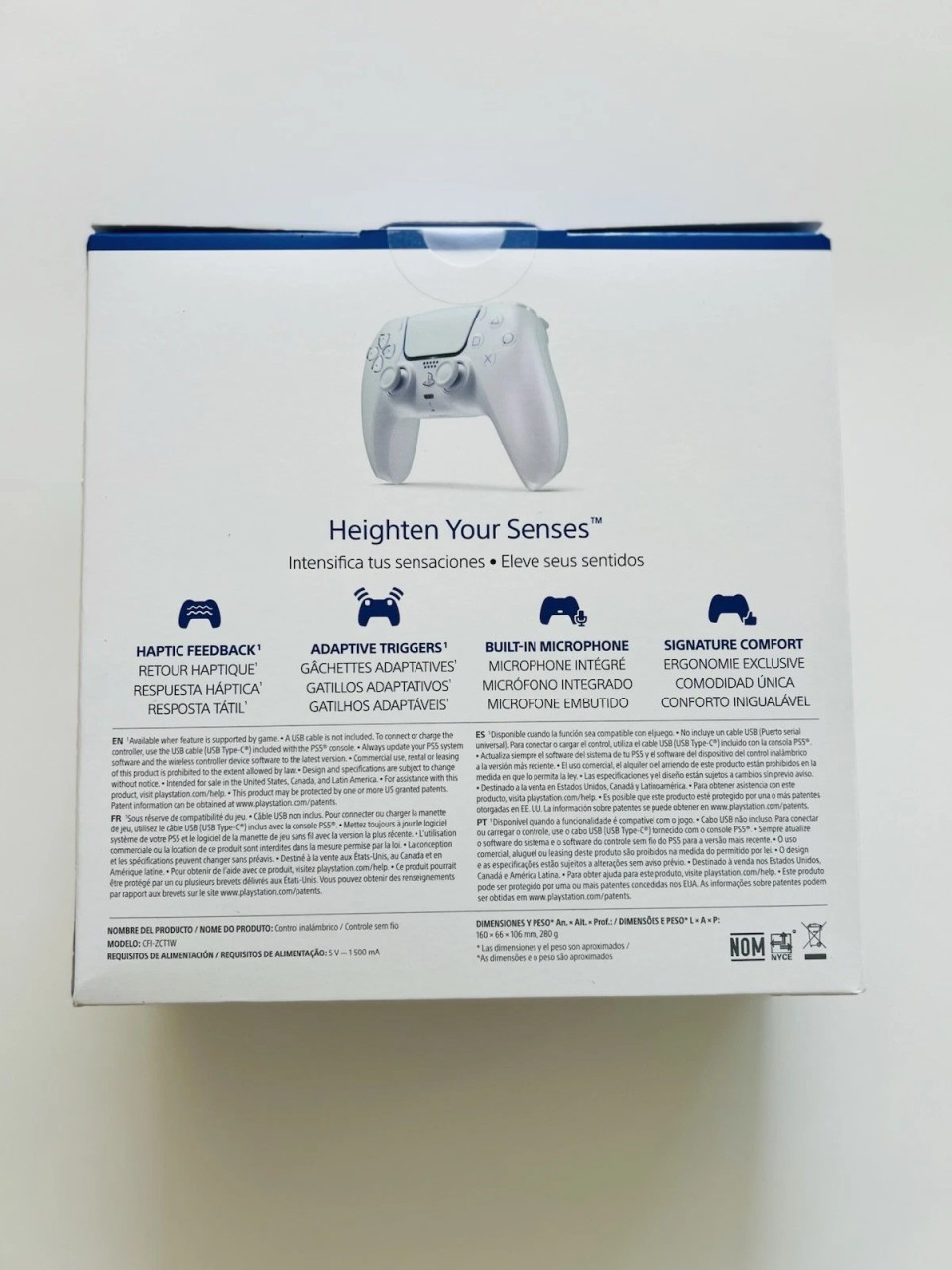 DualSense Wireless Controller (Chroma Pearl) PS5 Brand New Special