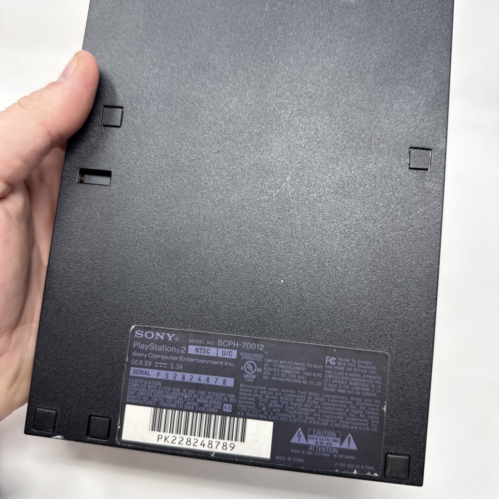 Sony PlayStation 2 PS2 Slim SCPH-70012 Console System OEM Bundle – Tested!!