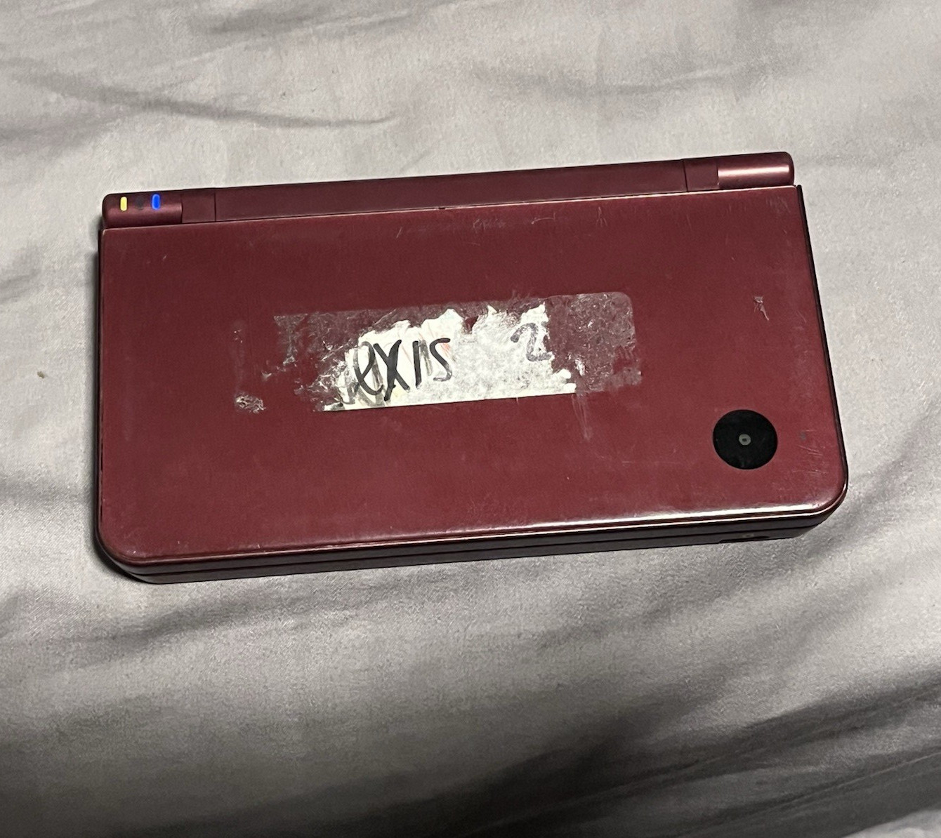 Nintendo DSi XL Red Handheld System Console Wi-Fi Capability Headphone Jack