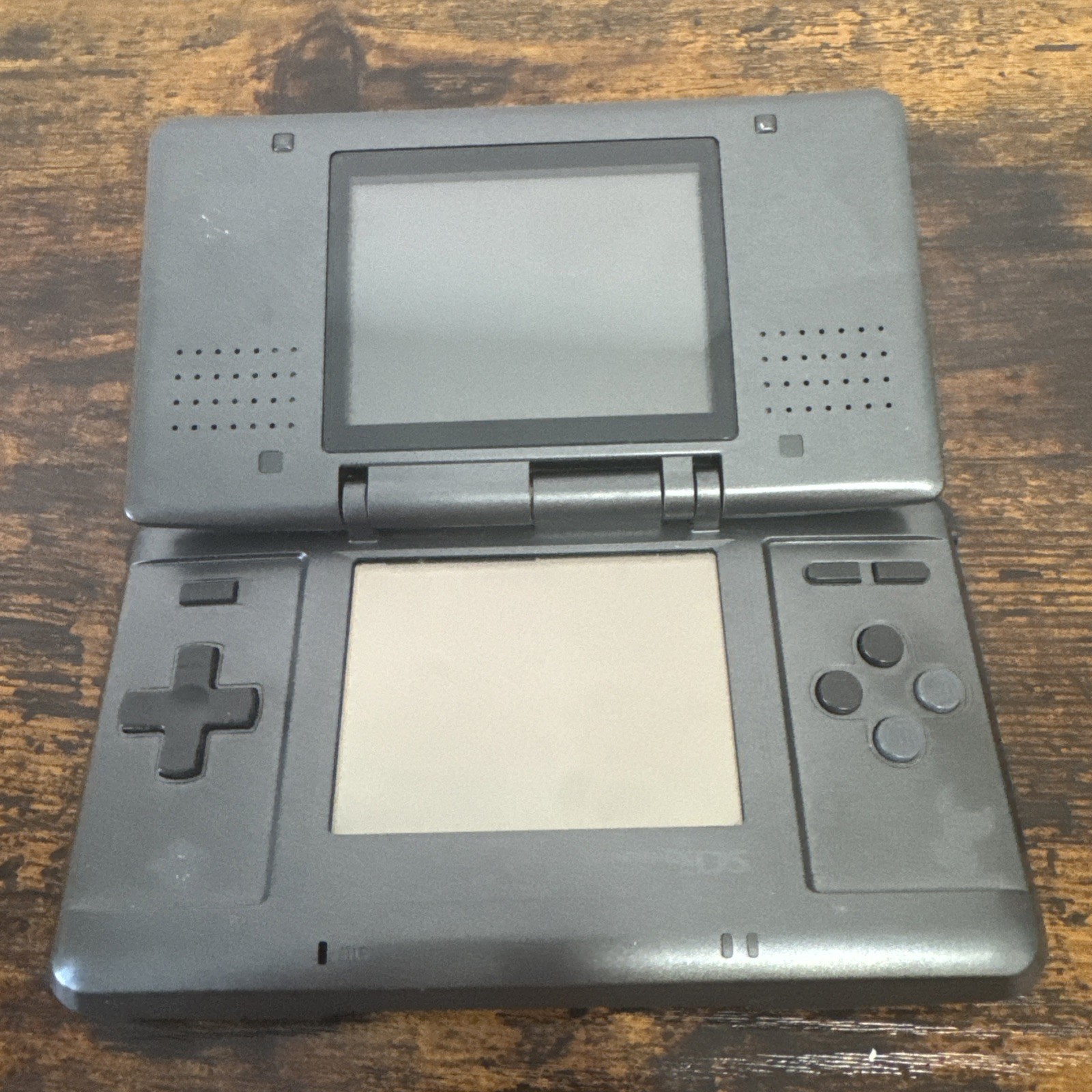 Mint Black OG Nintendo DS NTR-001 Console w/Headphone Jack *TESTED/WORKING**