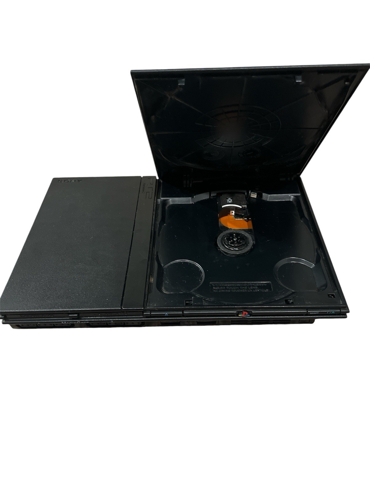 Sony PlayStation 2 Slim PS2 Console W/ OEM cables + Controller 2 Games. Tested