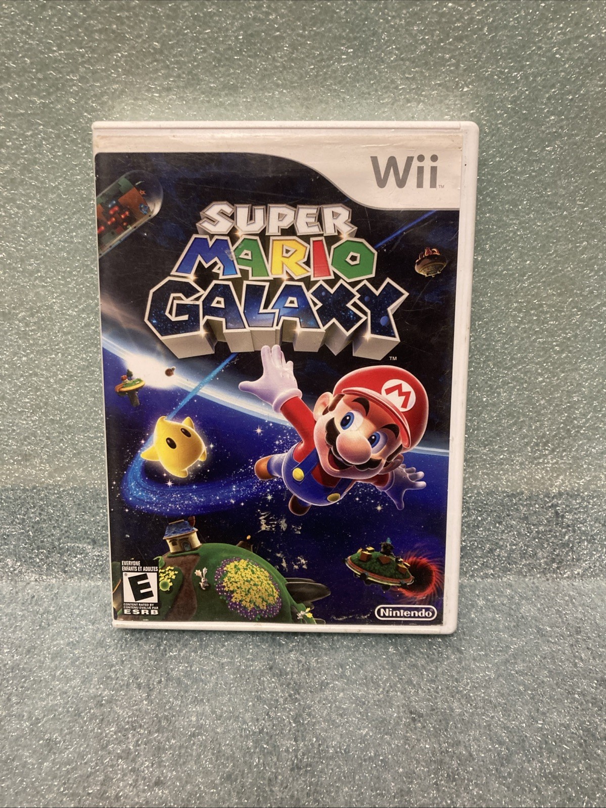 Nintendo Wii Console RVL-101 Black With Mario Galaxy 1 2