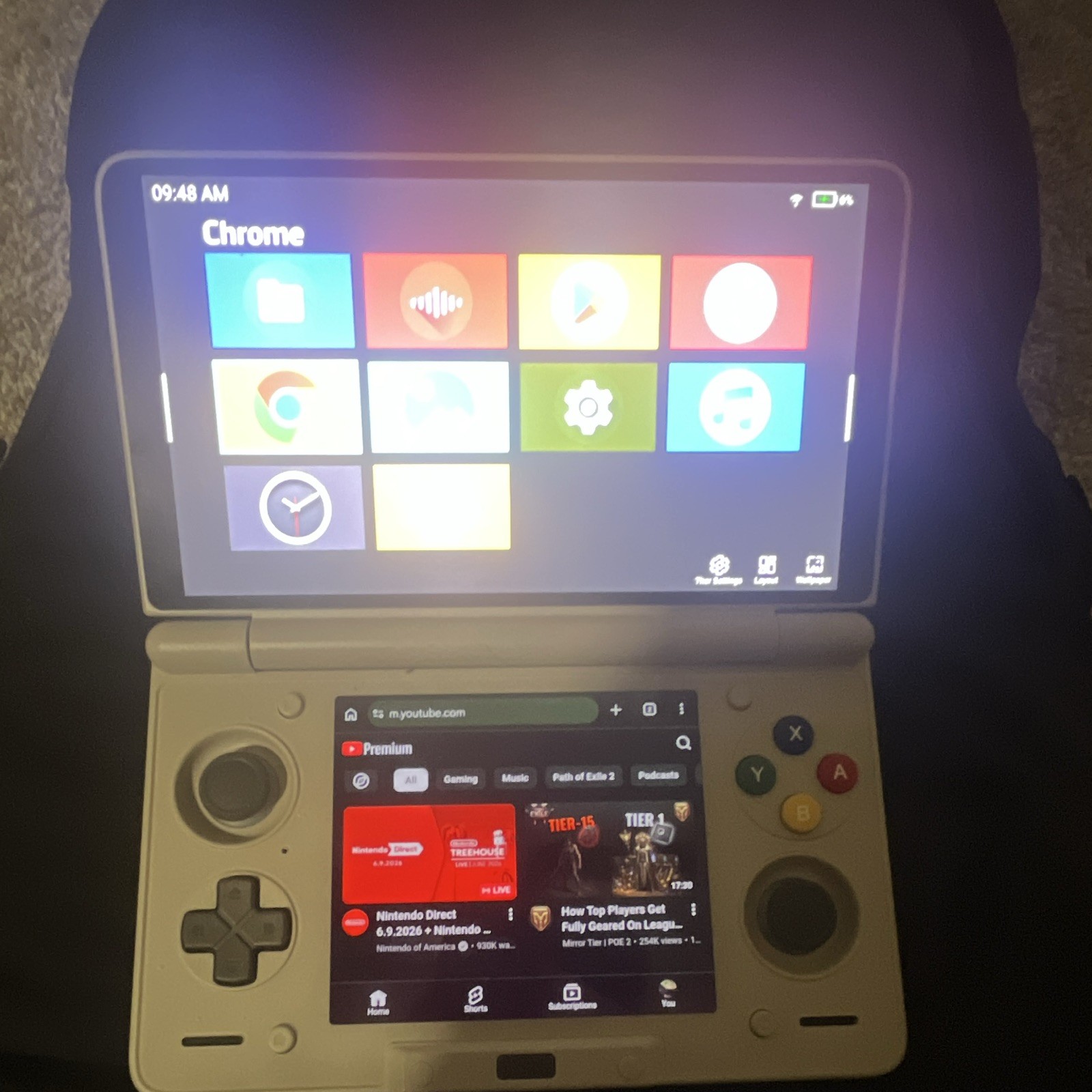 AYN pro 256GB Dual-screen (only used for few days, and price bc of fees ! )