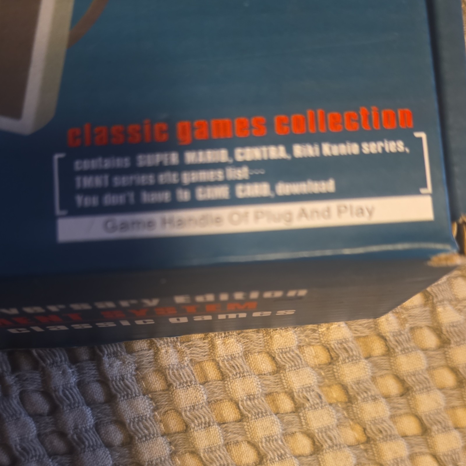 Mini Game Anniversary Edition NES Home Console, 620 Built-In Games, Plug & Play