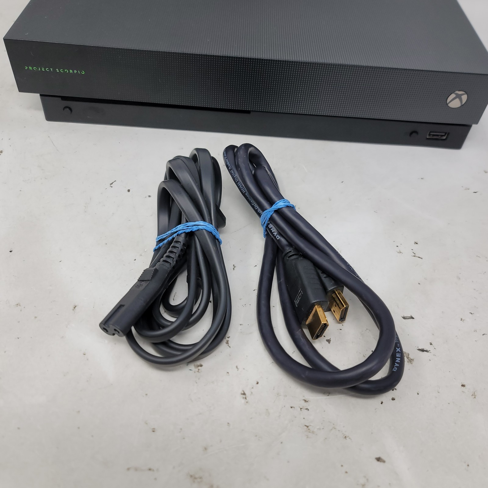 Microsoft Xbox One X Project Scorpio Edition 1TB Console Black Power ON Then OFF
