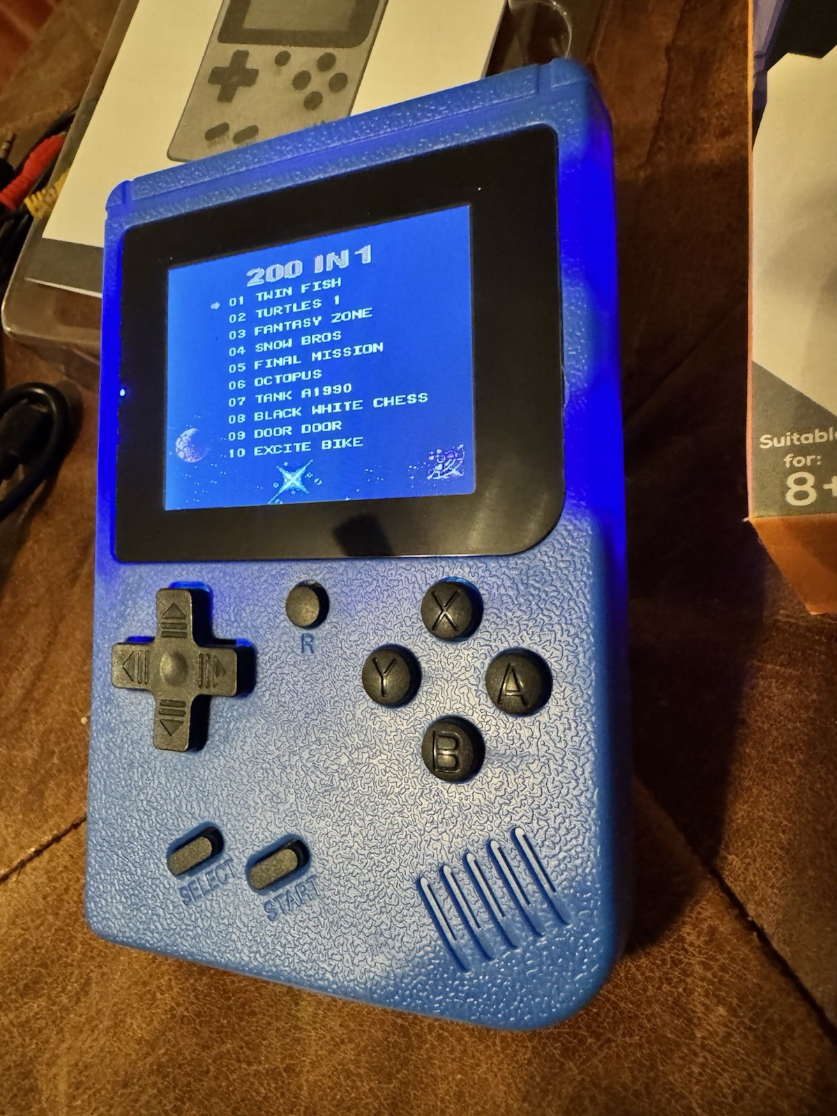 Tech Solutions Arcade Fun Portable Gaming Console/ Handheld 200 Classic Games ￼