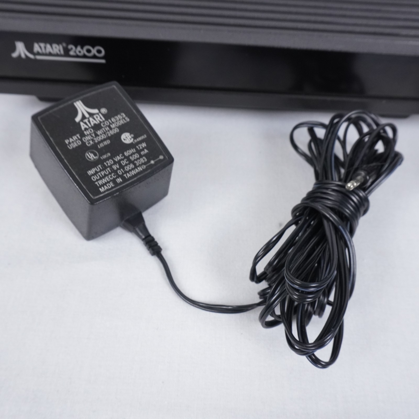 Atari 2600 Darth Vader Console With Joystick & Power Cable Tested & Working