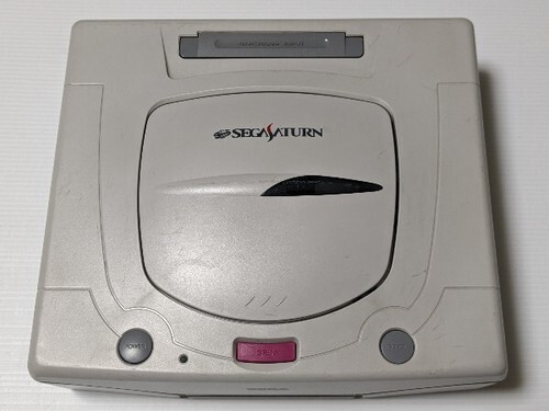 Sega Saturn Console White HST-3220 Japanese Version