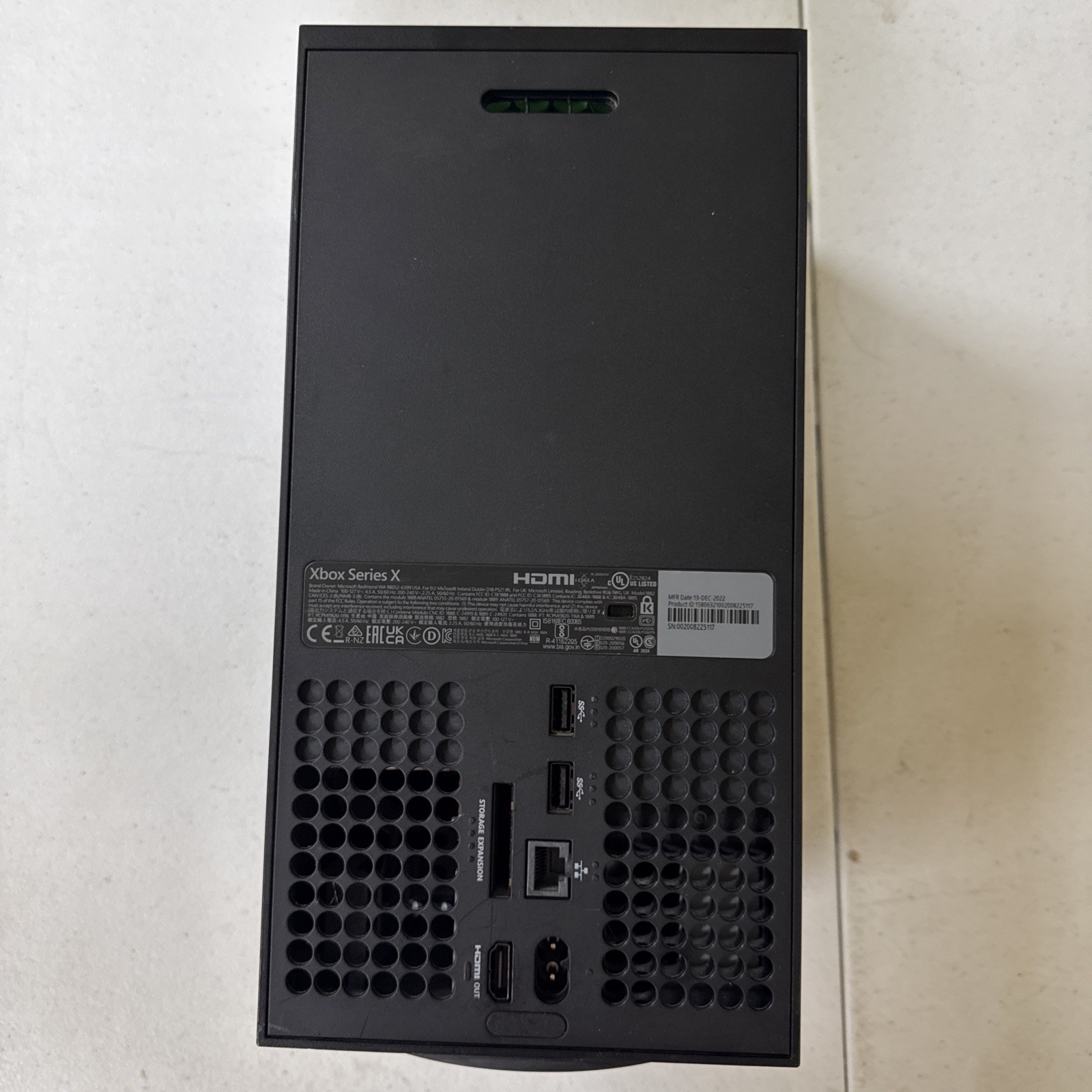 Microsoft Xbox Series X Console Broken No Audio Output