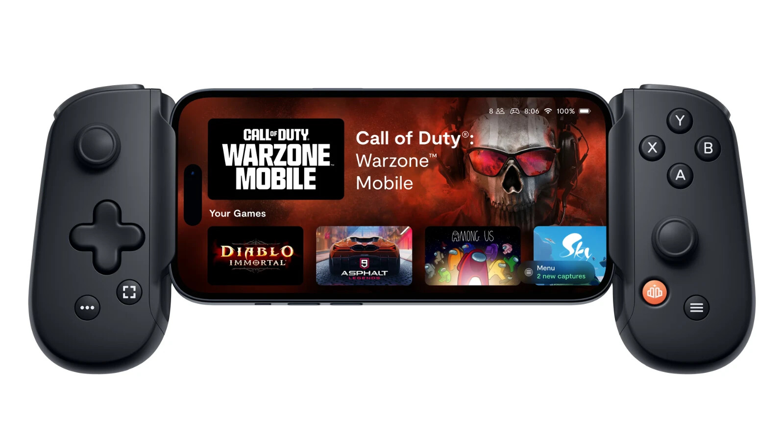 Backbone One Mobile Gaming Controller for iPhone – Black (BB-02)™