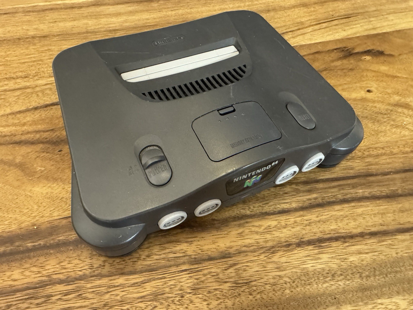 Nintendo 64 N64 Replacement Console-W/ Jumper Pack & Door No Game-NUS-001 Tested