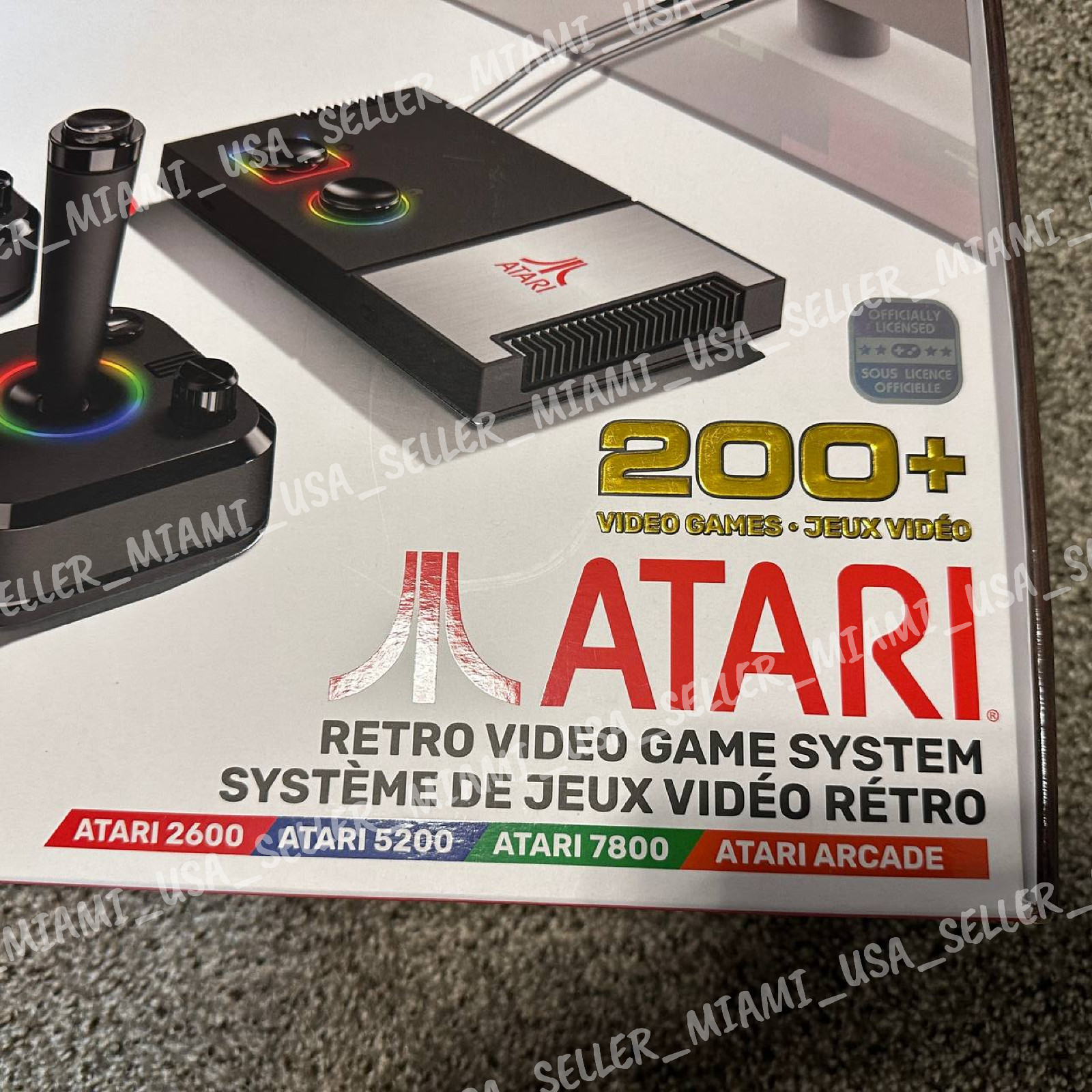 My Arcade Atari GameStation Pro Plug N Play Video Game Console 200+ Games – New