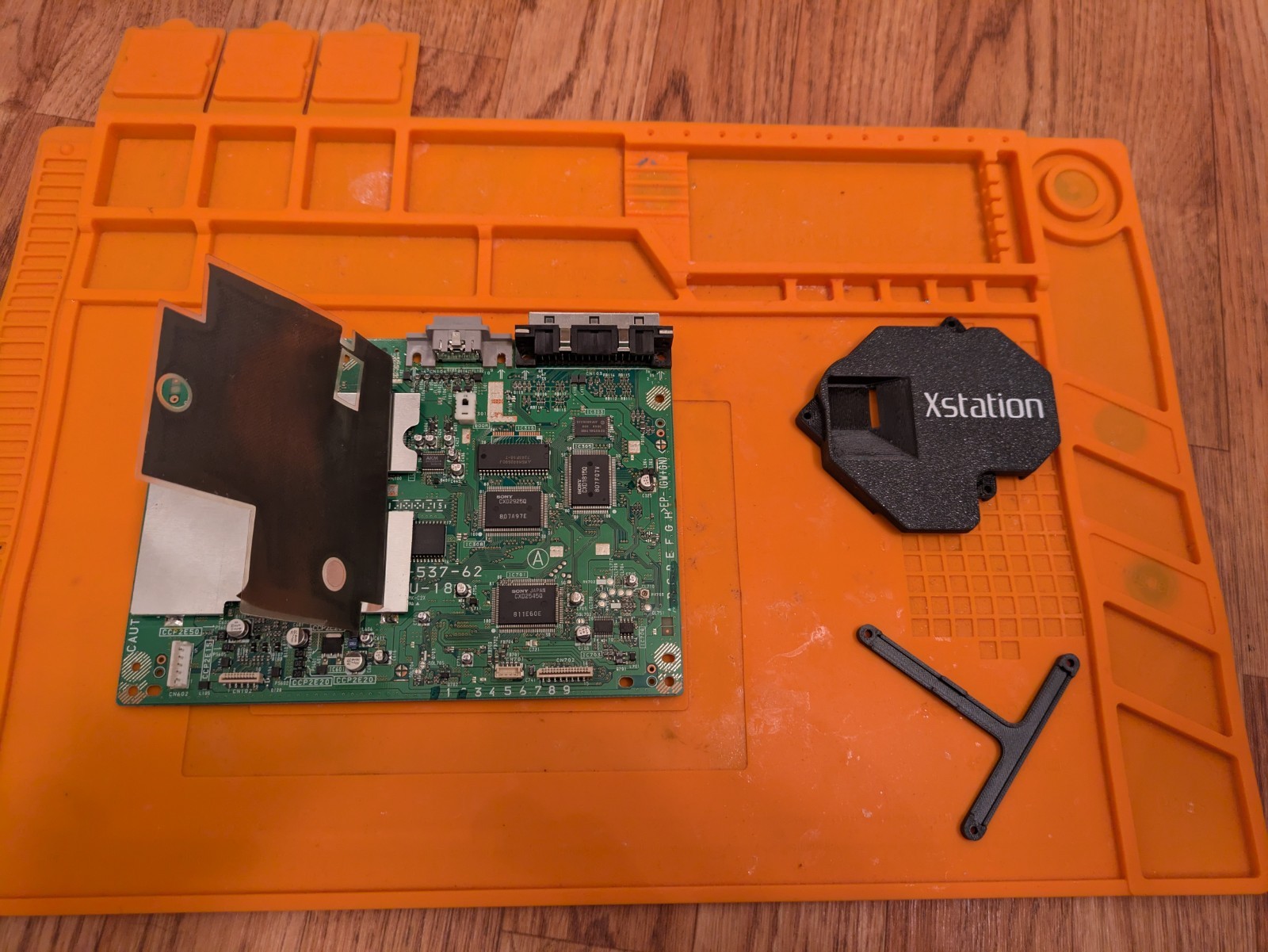Playstation 1 – SCPH-5501 Board Only – XStation Ready! – In Game Reset