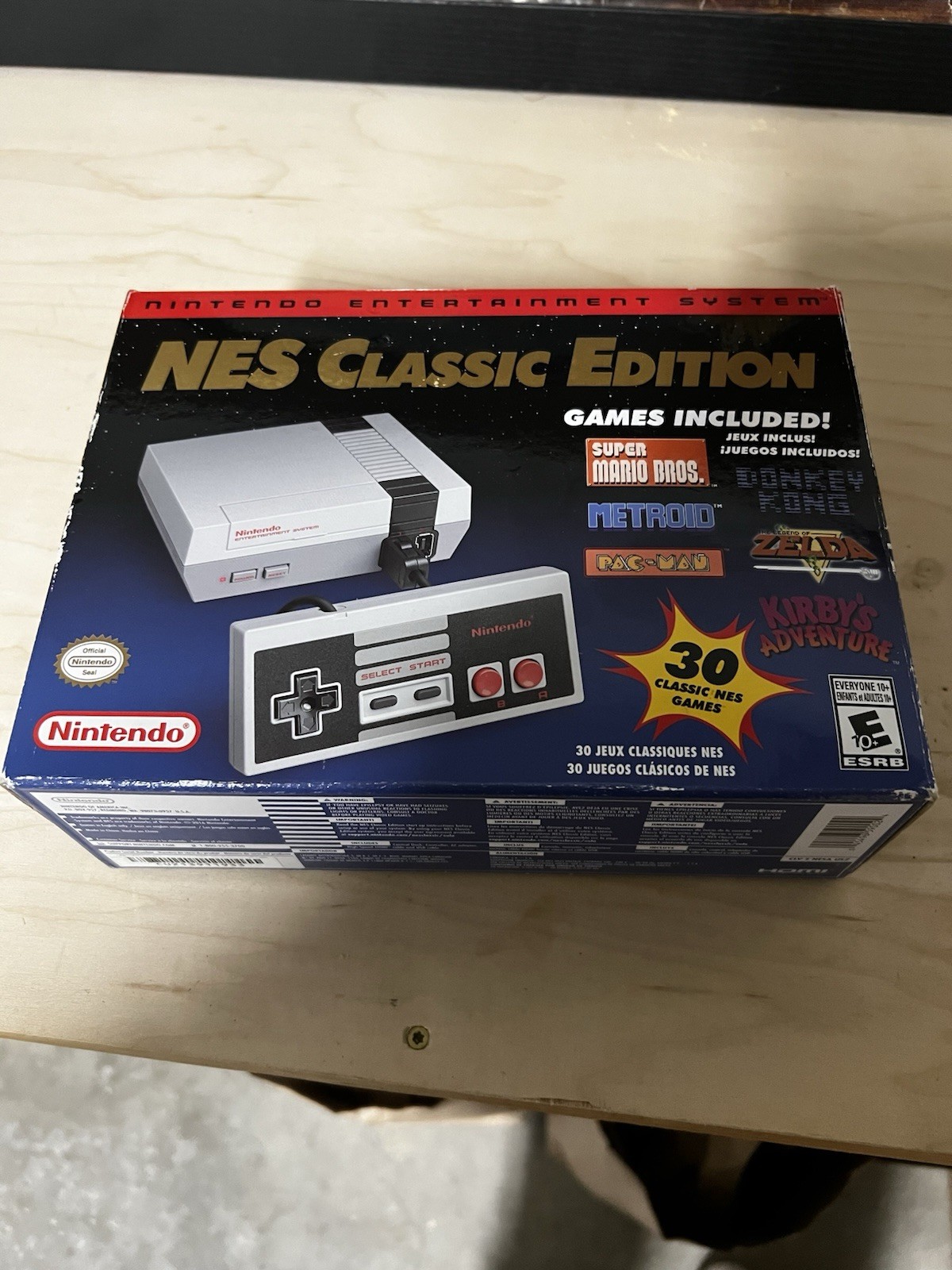 Nintendo NES Classic Edition Mini-Console with 30 Video Games