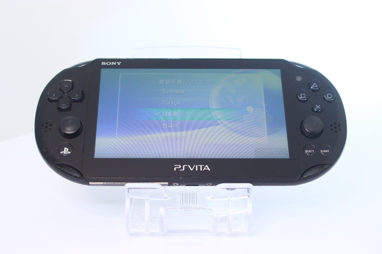 JP Game PS Vita PCH-2000 Black [ Rank：B]