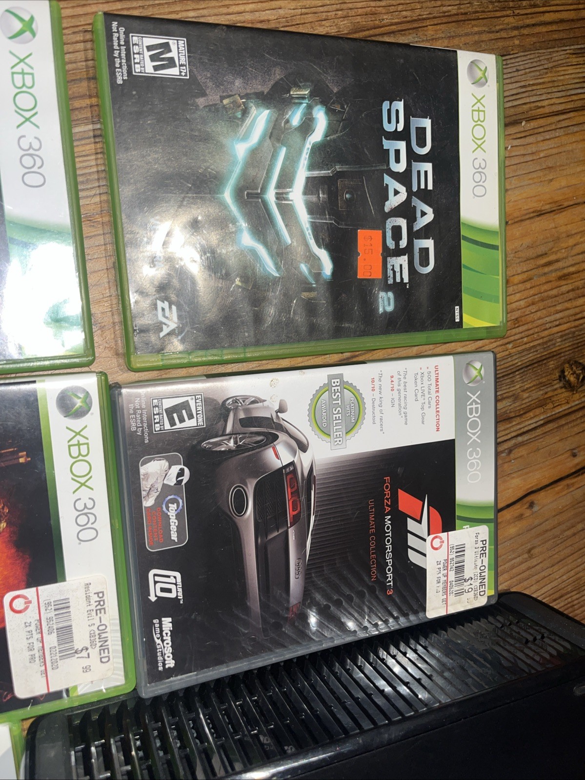 Microsoft Xbox 360 S Slim & Games – Replacement Console w/ Games Lot Bundle