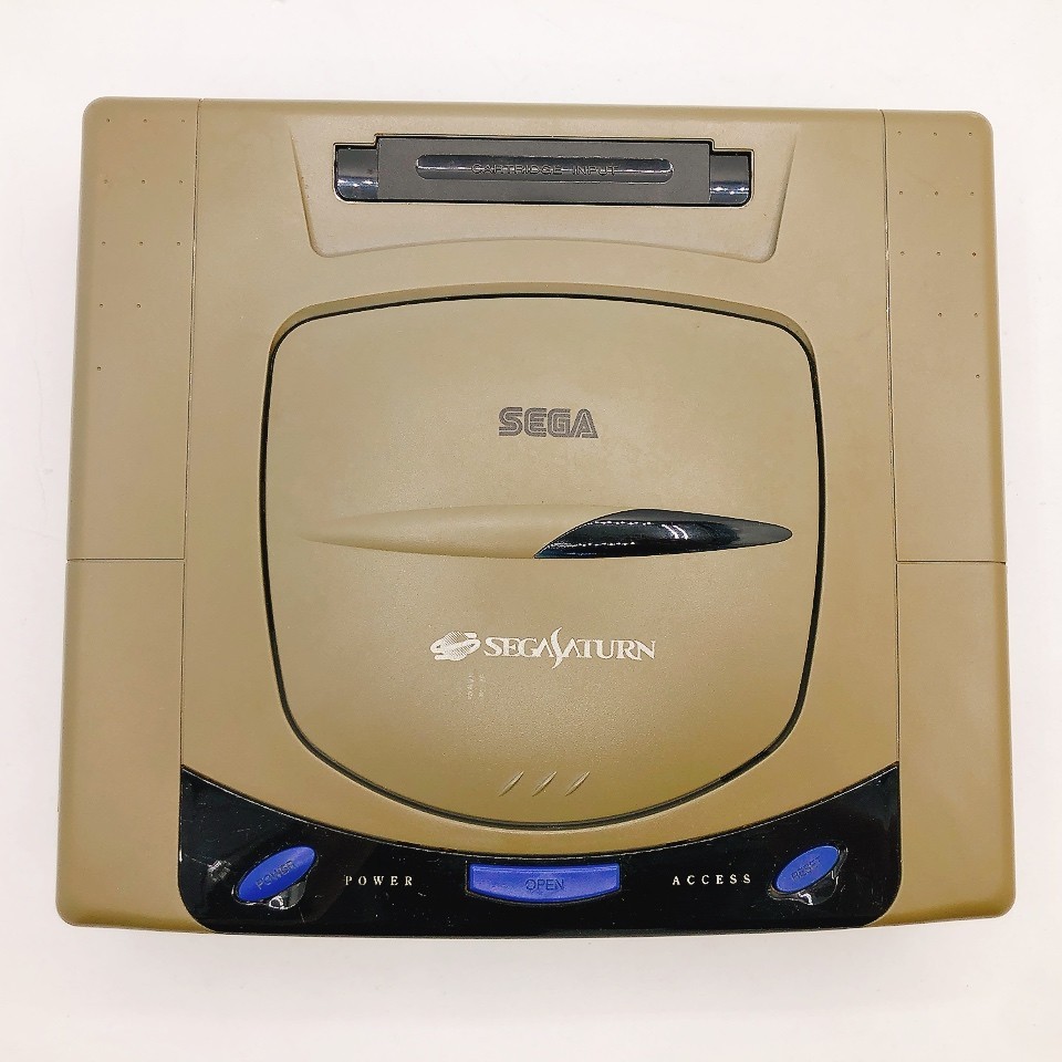 Sega Saturn Console System HST-3200 Box Japan NTSC-J Gray Japanese Tested