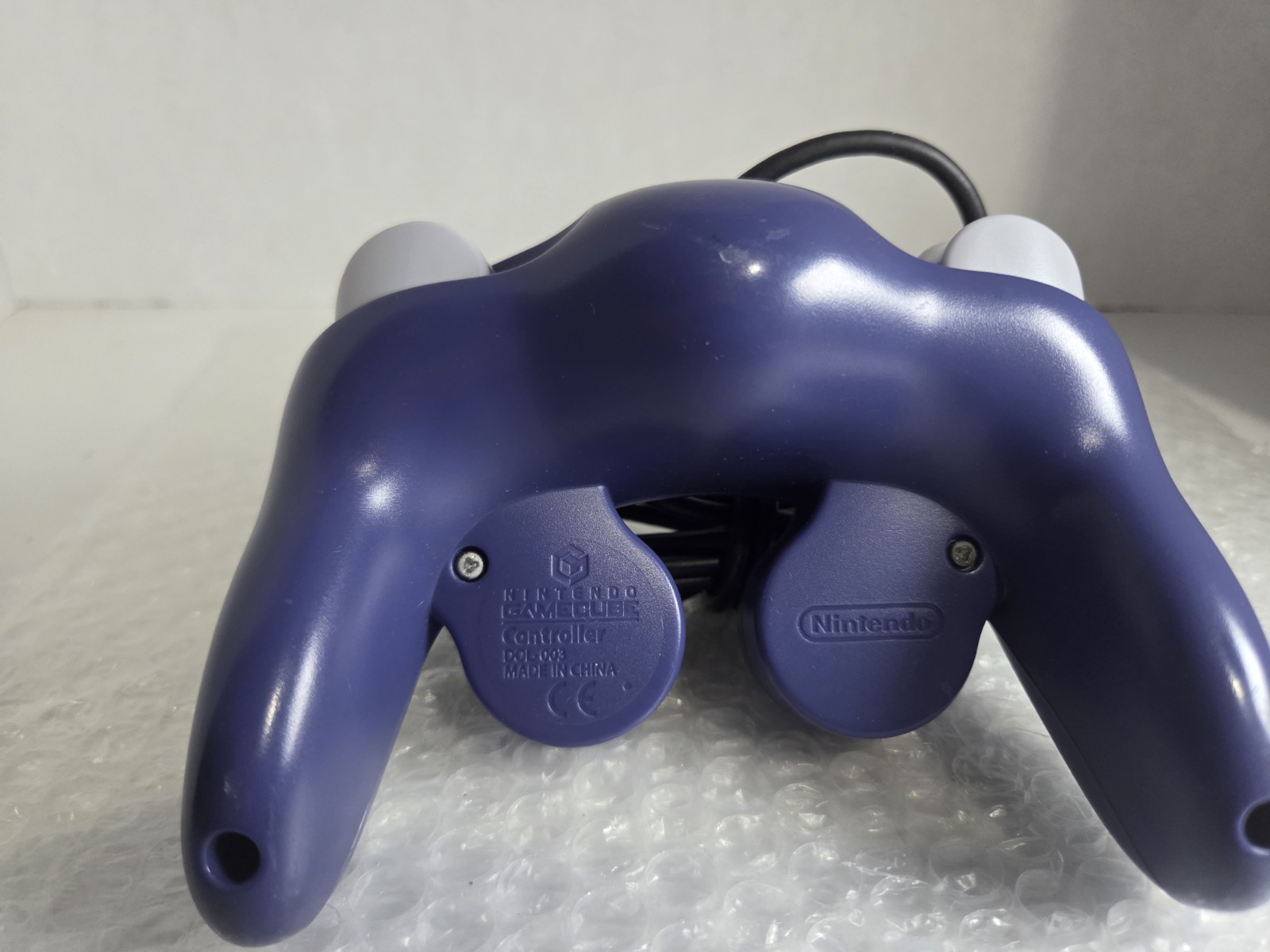 Nintendo GameCube Indigo Console Controller & Cords Bundle New Battery Sticks OE