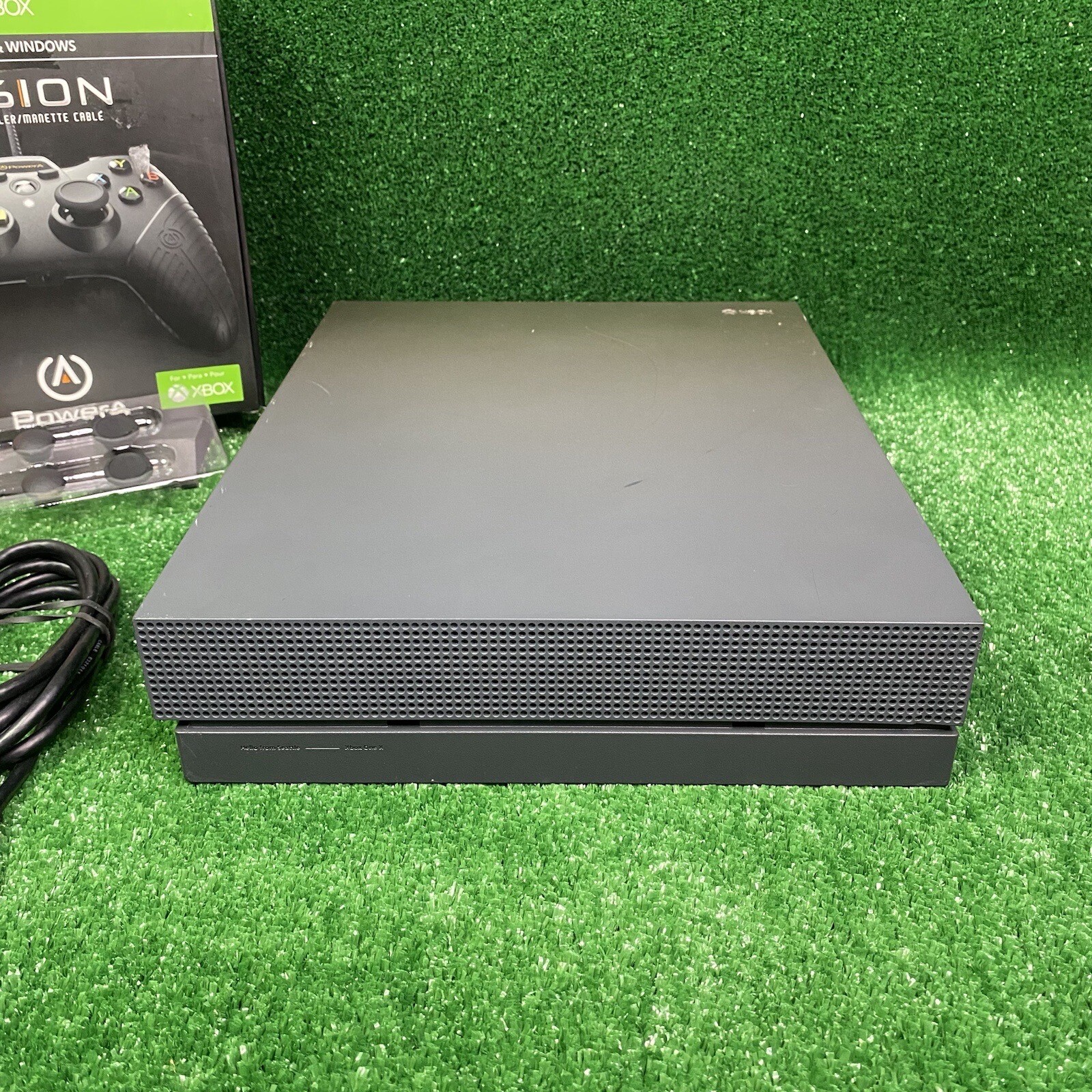 Microsoft Xbox One X 1787 Gold Rush Limited Edition 1TB Console W/Controller