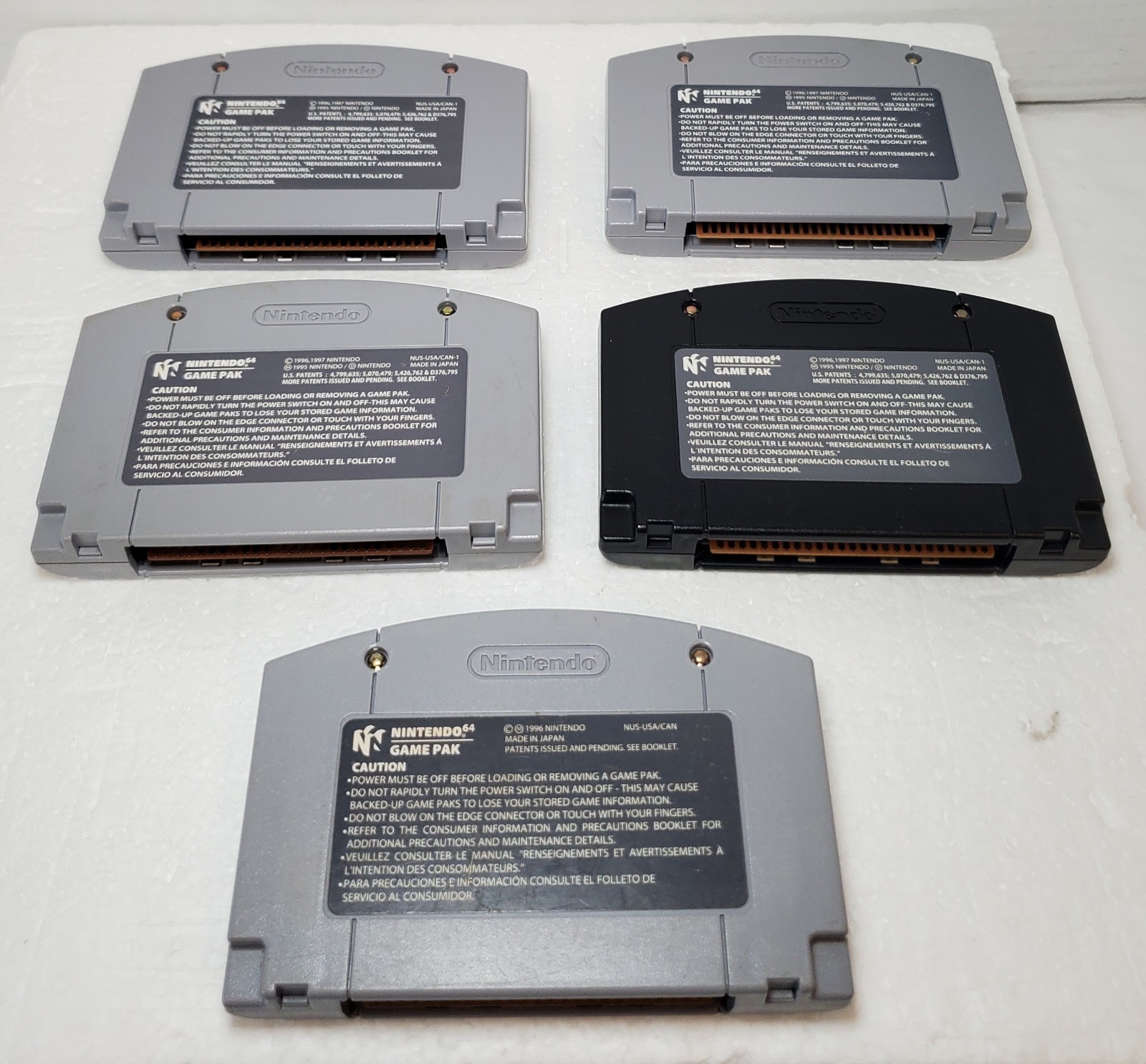 Nintendo 64 N64 NUS-001(USA) with OEM Accessories & 5 Games TESTED – WORKING✅