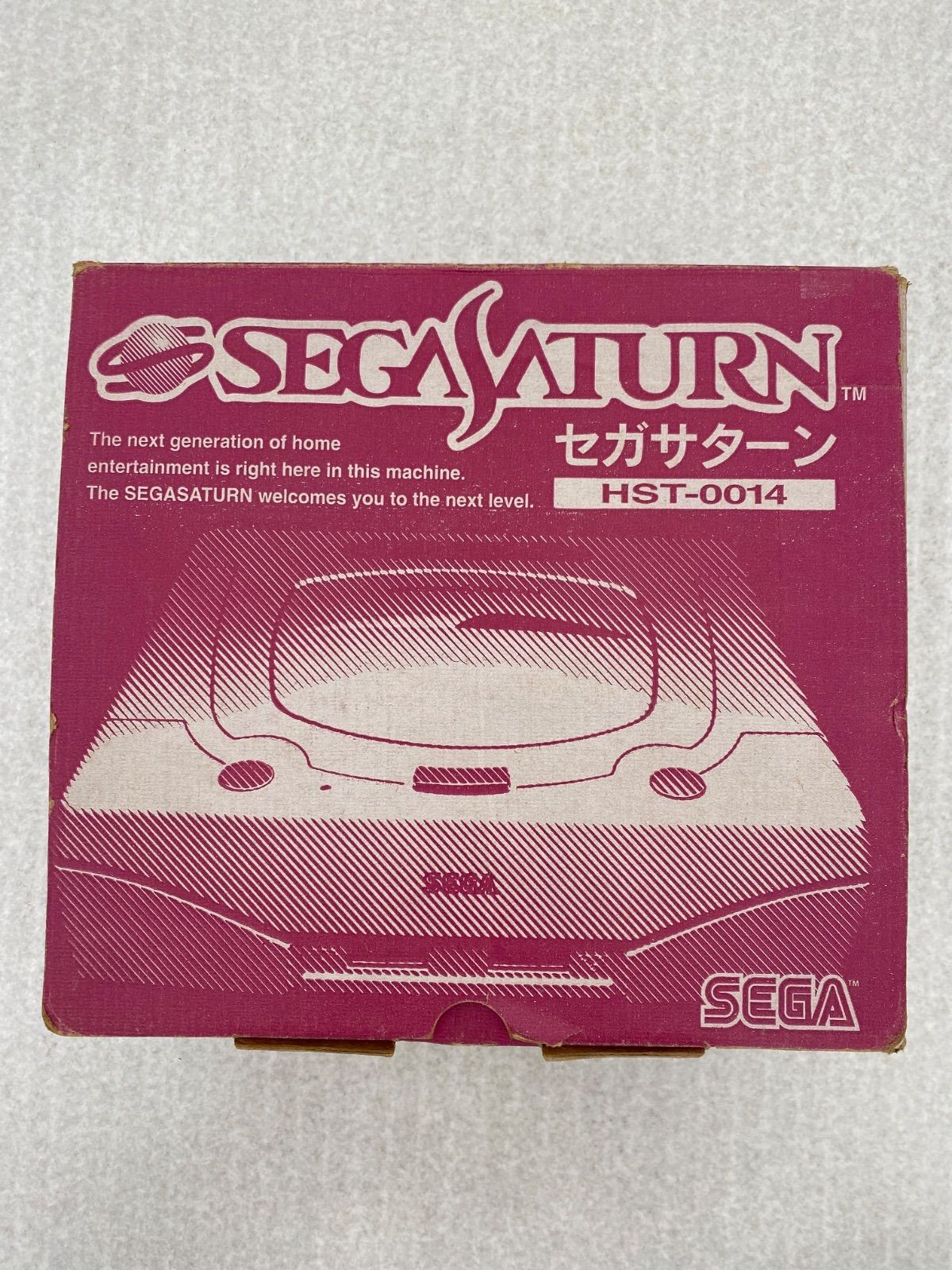 Sega Saturn HST 3220 console with 2 controllers