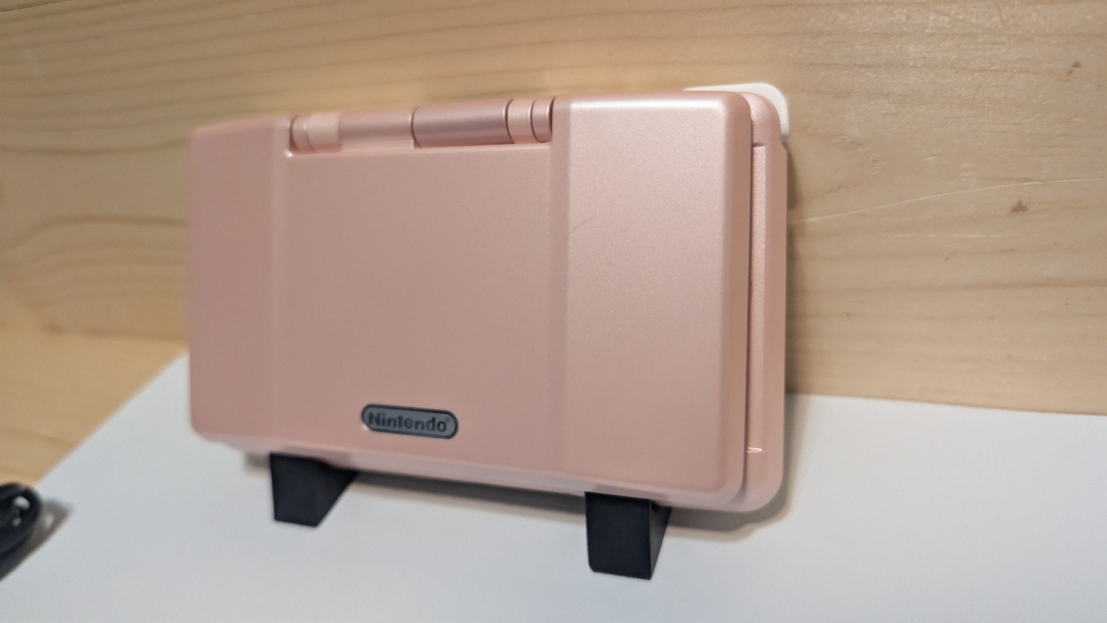 Nintendo DS NTR/Fat/Original Pink Reshelled W/USB Cable New Battery & USB-C