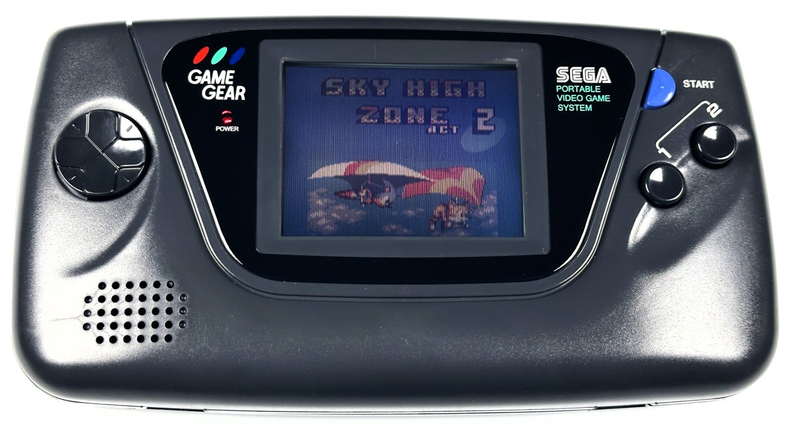 ❤️ SEGA Game Gear Console RECAPPED w CERAMIC SMD Caps, Glass Lens + Video Game