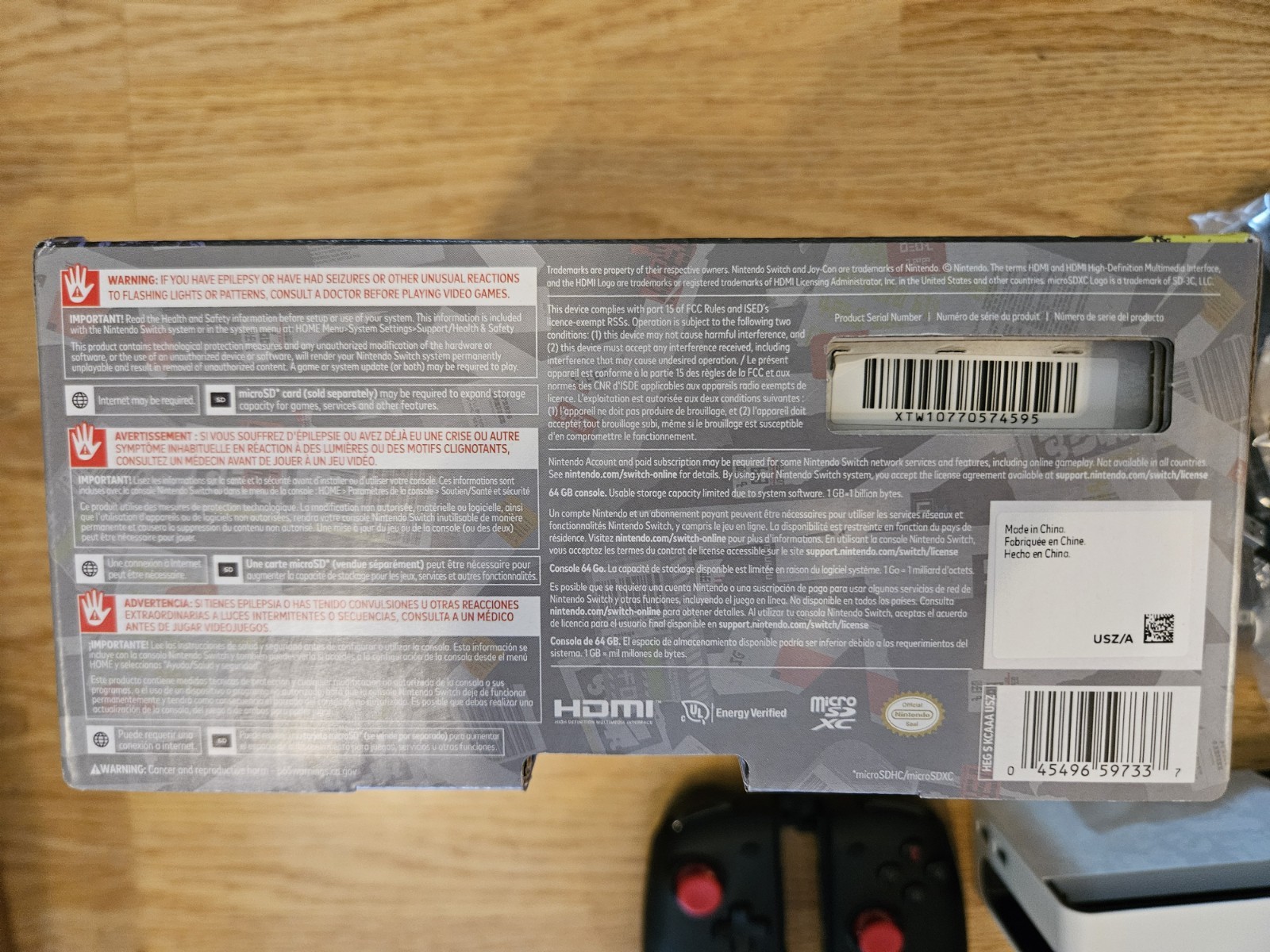 Nintendo Switch OLED Splatoon Edition ( 256 GB M.SD, 4 Games, Pro Controllers +)