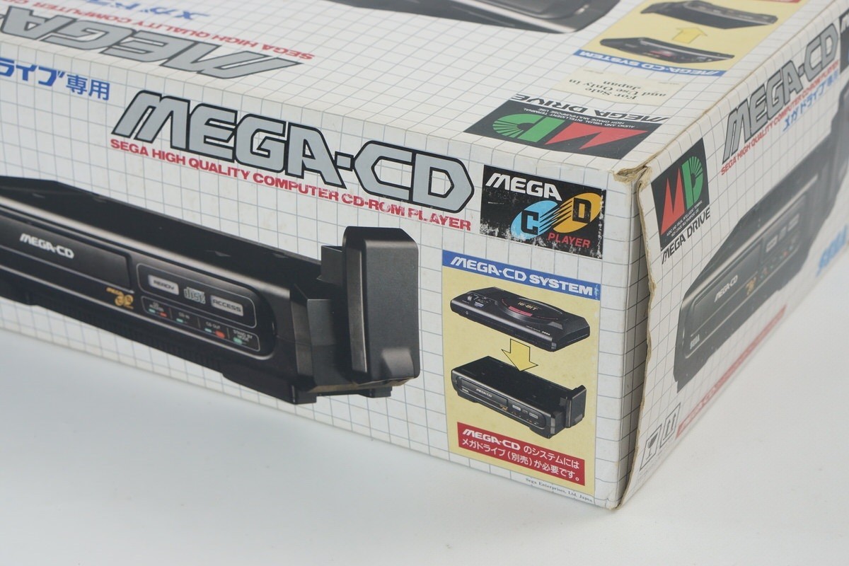 MEGA CD Console Boxed SEGA CLASSIC Genesis Tested System HAA-2510 A20164733