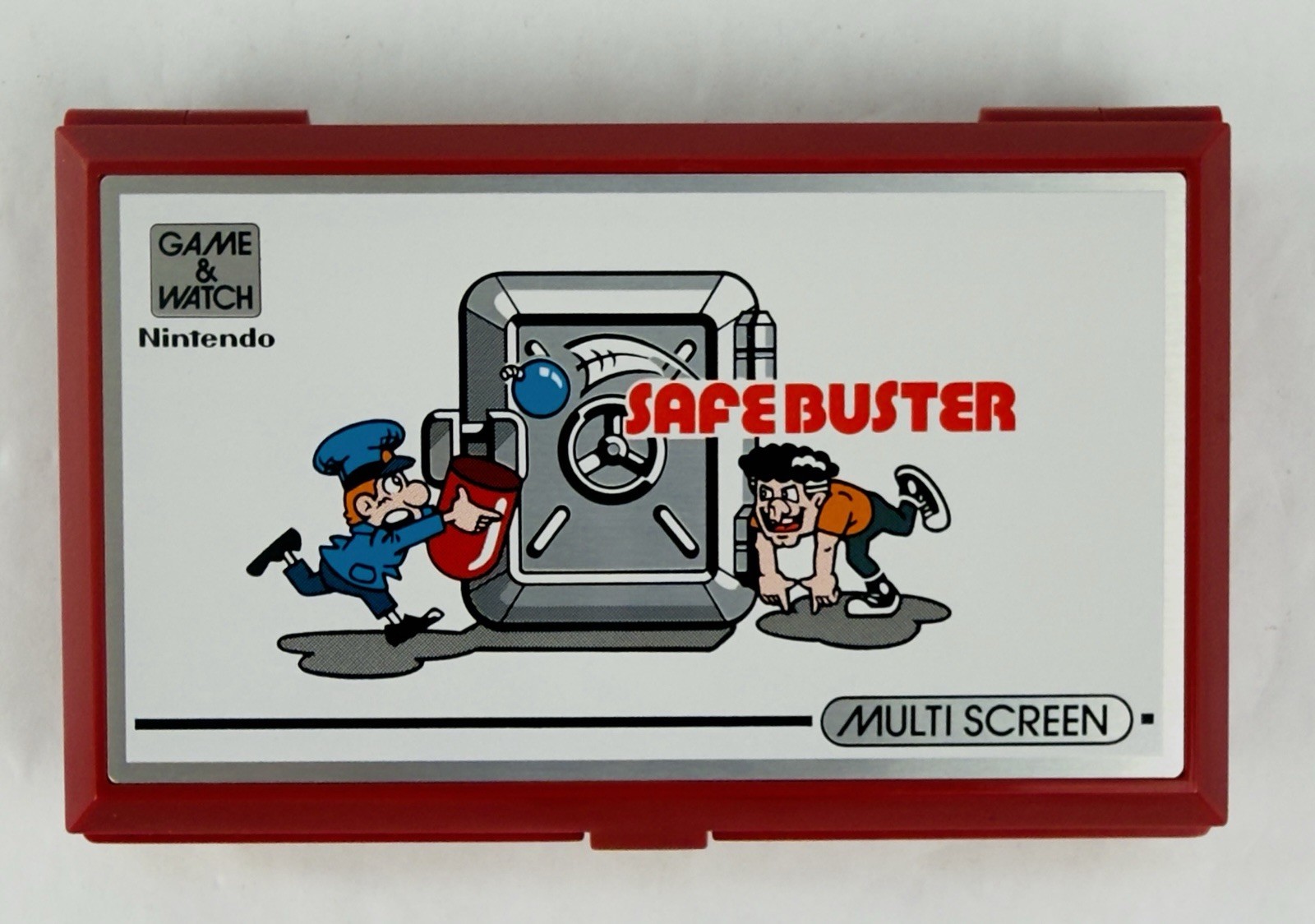 Nintendo SafeBuster JB-63 Game & Watch MultiScreen Retro 1988 Beautiful Shape